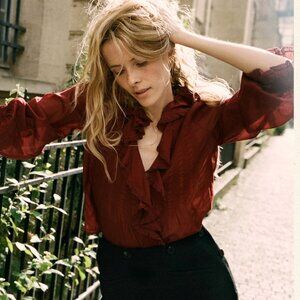 NWT Doen Hardy in Deep Crimson